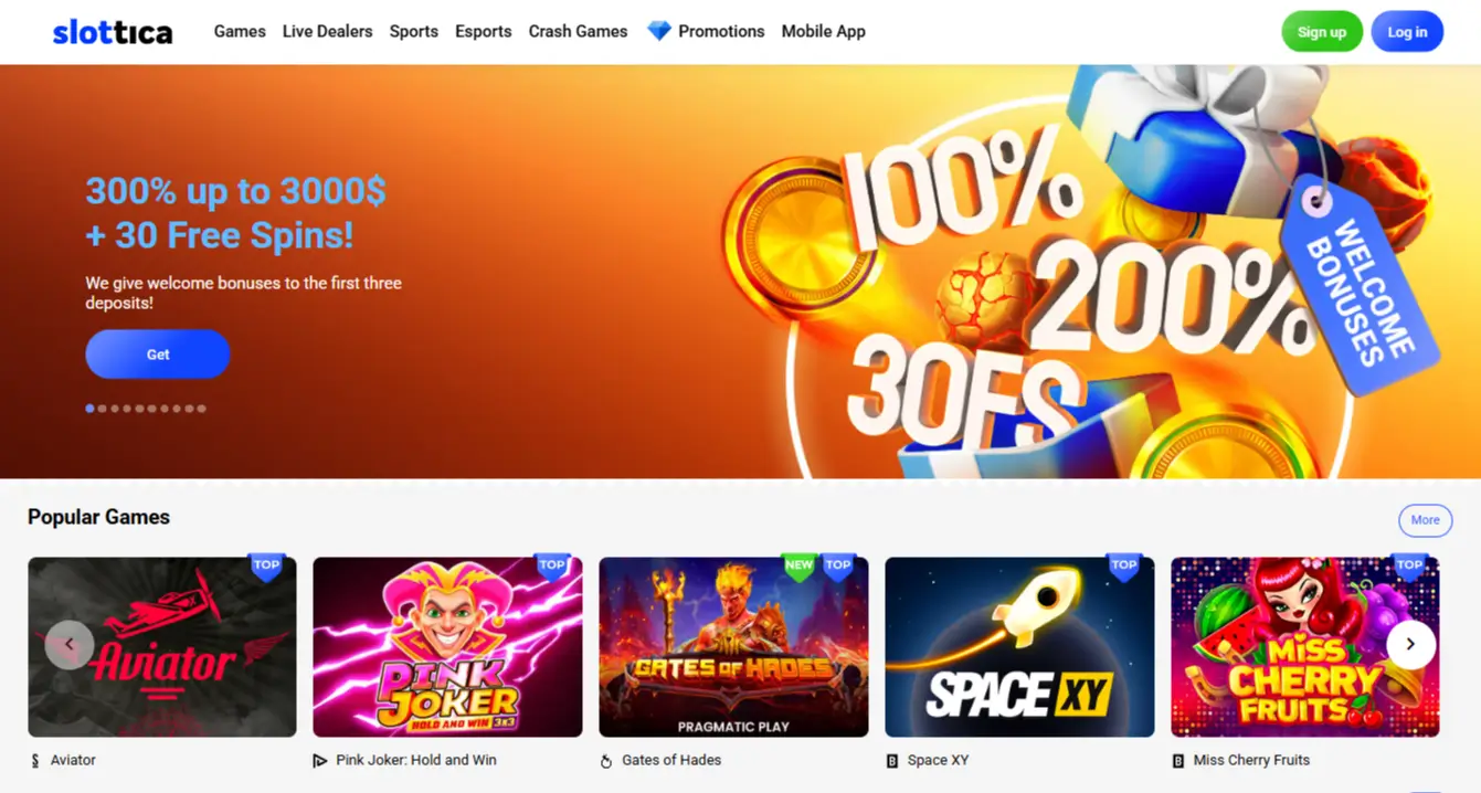 Slottica casino